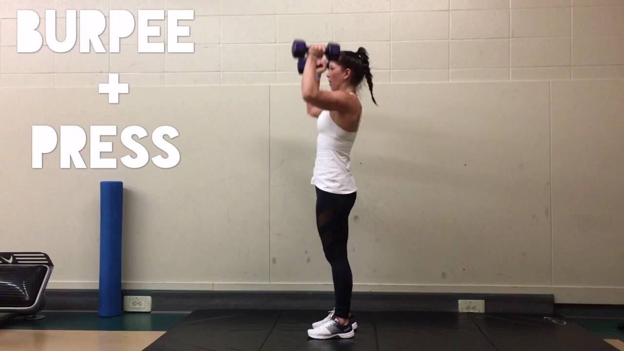 Burpee + Press YouTube