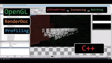 C++ Profiling, RenderDoc, Instancing vs Batching, and Respawning (C++ Space Arcade Game Update 18)