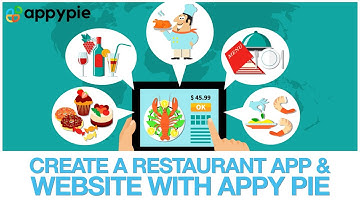 How to create a restaurant website and app using Appy Pie