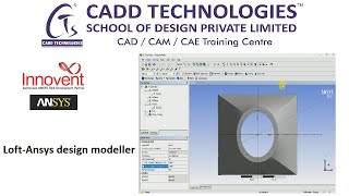 Loft-Ansys design modeller