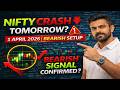 NIFTY Tomorrow Prediction - Big Move 1 April Wednesday || Bearish vs Reversal Setup Explained