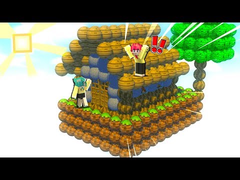 THỬ THÁCH 24 GIỜ SỐNG TRÊN ĐẢO MINECRAFT HÌNH TRÒN 😆😍😱