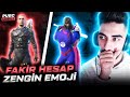 FAKİR OLUP DESTANSI DANS YAPMAK!! ZENGİN EMOJİ DENK GELDİ!! 😨 ( LOBİ TROLL #1 ) | PUBG Mobile