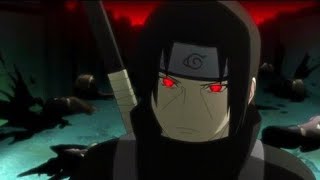 Masacre del clan Uchiha a manos de itachi [ itachi deja con vida a Sasuke ]