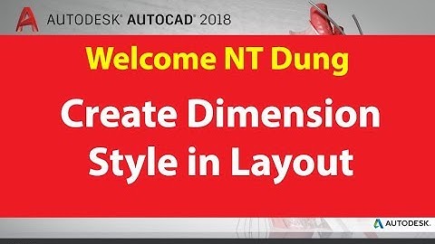 HOW TO CREATE DIMENSION STYLE TO USE LAYOUT SPACE #AUTOCADTUTORIAL
