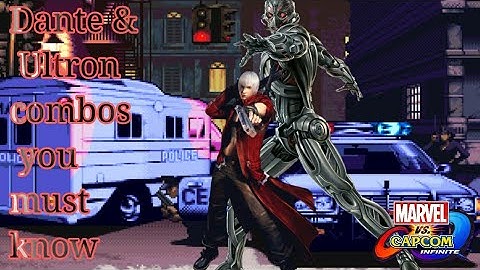 MVCI Ultron and Dante Beginner - advanced combos