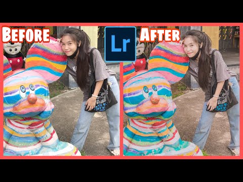 สอนแต่งรูป Lightroom โทนสีสดใส |KaayKukz