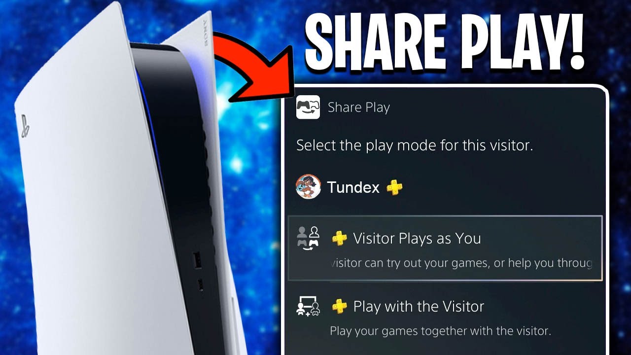 How to Share Play on PS5 (EASY) - YouTube