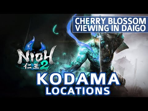Nioh 2 - Cherry Blossom Viewing in Daigo All Kodama Locations