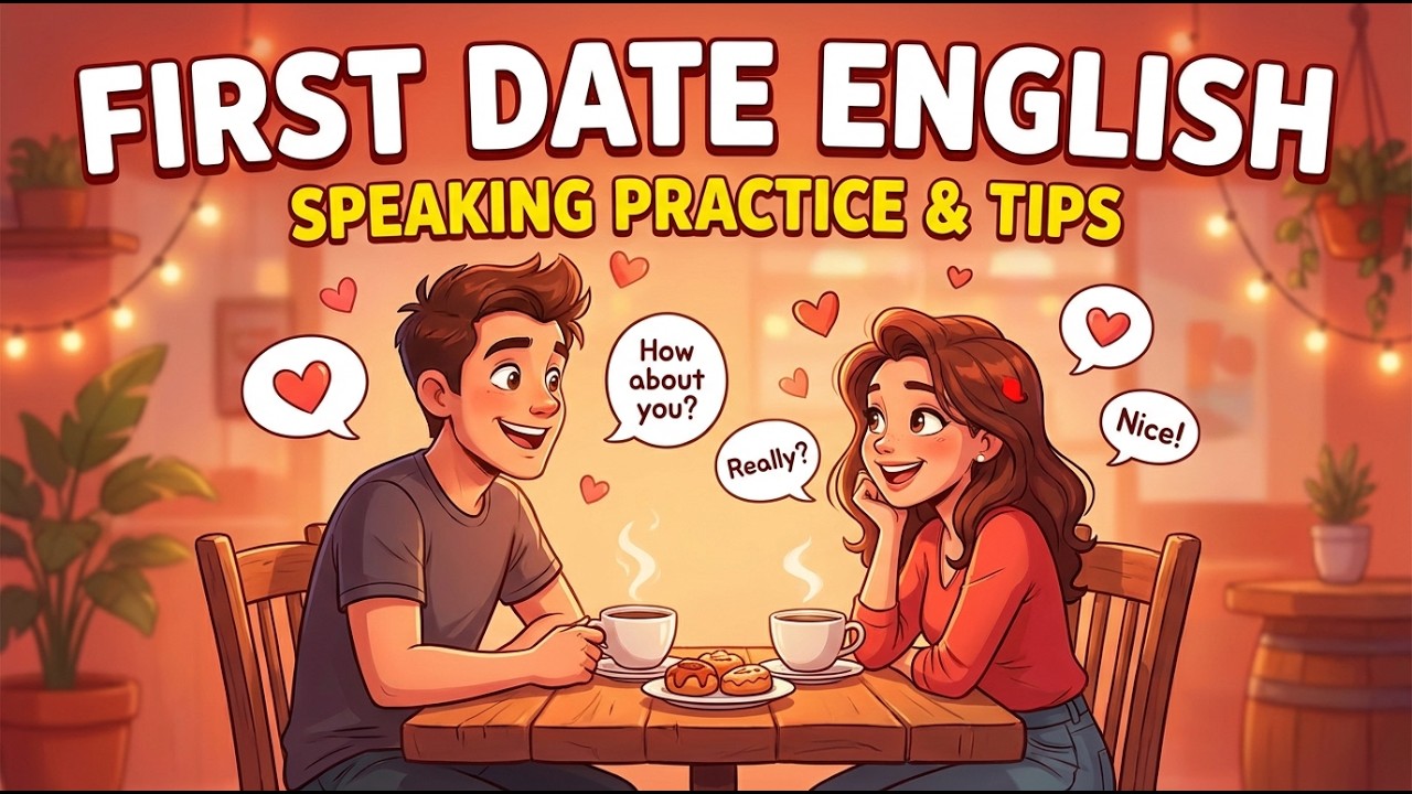 Learn English for Dating | First Date Conversations and Relationship Phrases
