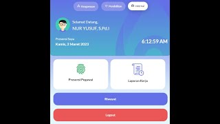 Cara  Presensi dan Laporan Kinerja di Aplikasi Pusaka screenshot 4