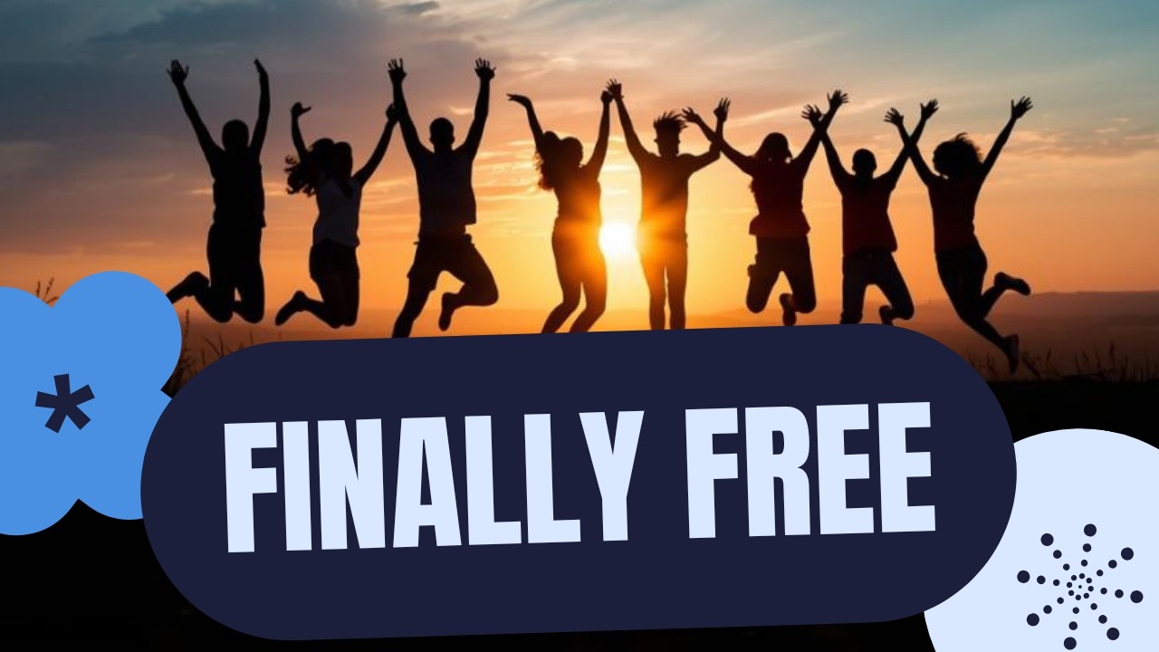 Finally free together