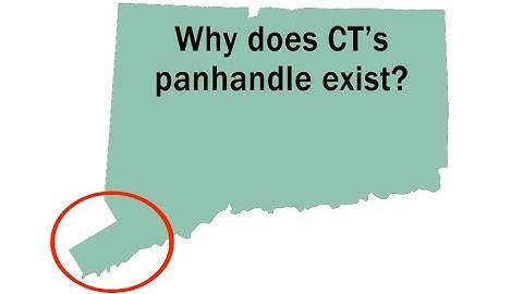 There's a "panhandle" in CT's southwestern border. Why does it exist? | interseCTion