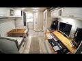 Full rv remodel with builtin music studio  before  after