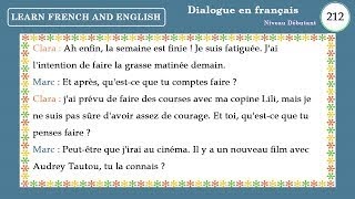 dialogue en français N° 212