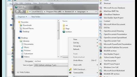 How to use different languages in Xoctave?