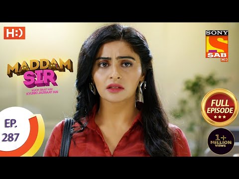 Maddam Sir - मैड्डम सर  - Ep 287 - Full Episode - 1st September  2021