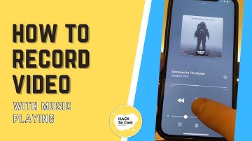 How To Record Video While Playing Music On iPhone - iOS