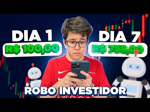 TESTEI O ROBÔ INVESTIDOR DURANTE UMA SEMANA! DA PRA FICAR RICO?