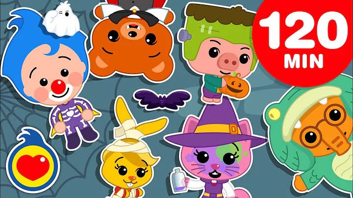 🎃Happy Halloween! 🎃HALLOWEEN SONG MIX ♫ Plim Plim - The Kindness Hero (120 Min)