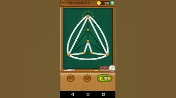 One Line Curve Drawing Intermediate B 14 Solution Walkthrough Gameplay