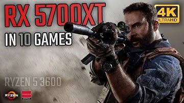 RX 5700XT tested in 10 Games at 4K! Gaming Benchmarks