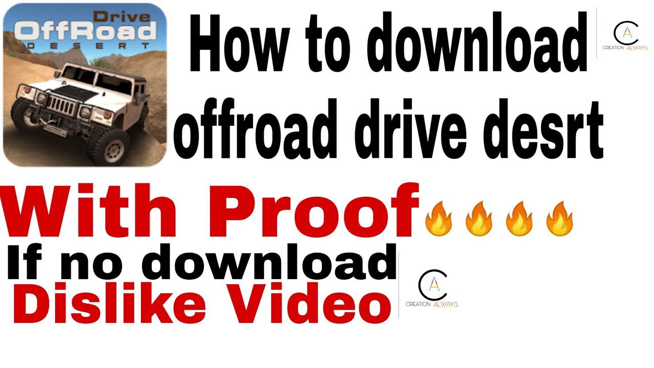 How to download offroad desert drive mod apk 🔥🔥🔥 hacked