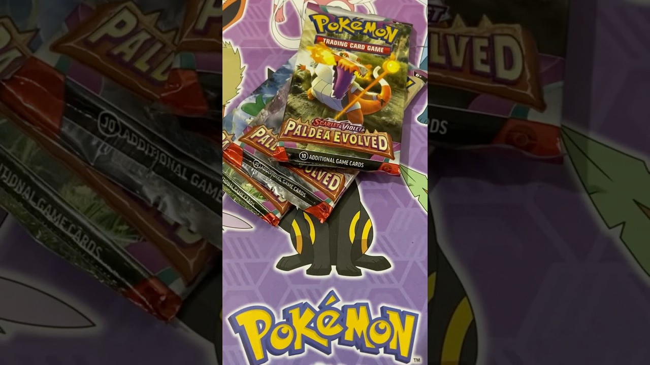 Pulls from Paldea Evolved booster packs #pokemon #tcg