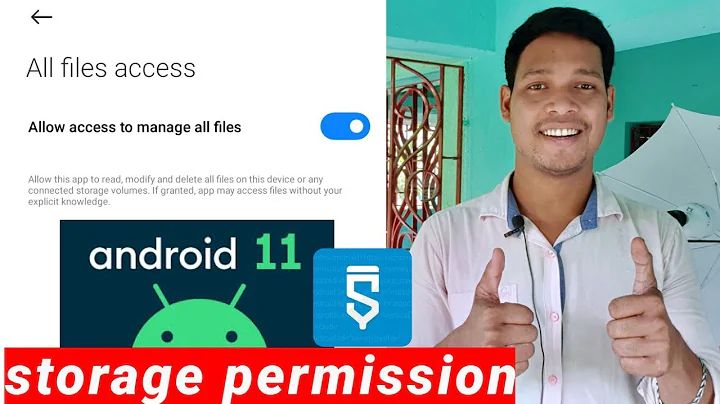 Android 11  Allow access to manage all files Android permission add in sketchware pro Hindi videos