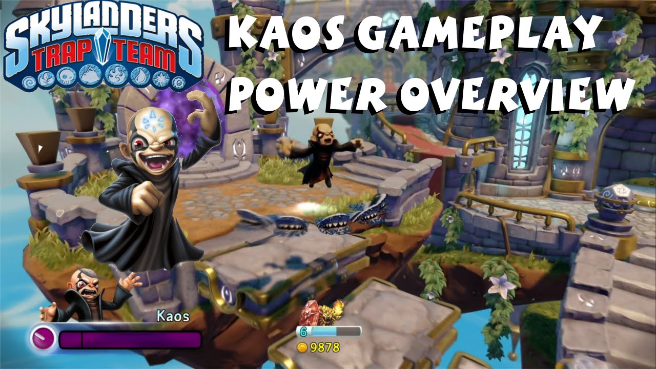 Skylanders Trap Team  Kaos  Gameplay and Power Overview 