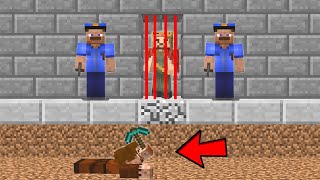 Zengi̇n Ve Faki̇r Güvenli̇ Hapi̇shaneden Kaçiyor - Minecraft