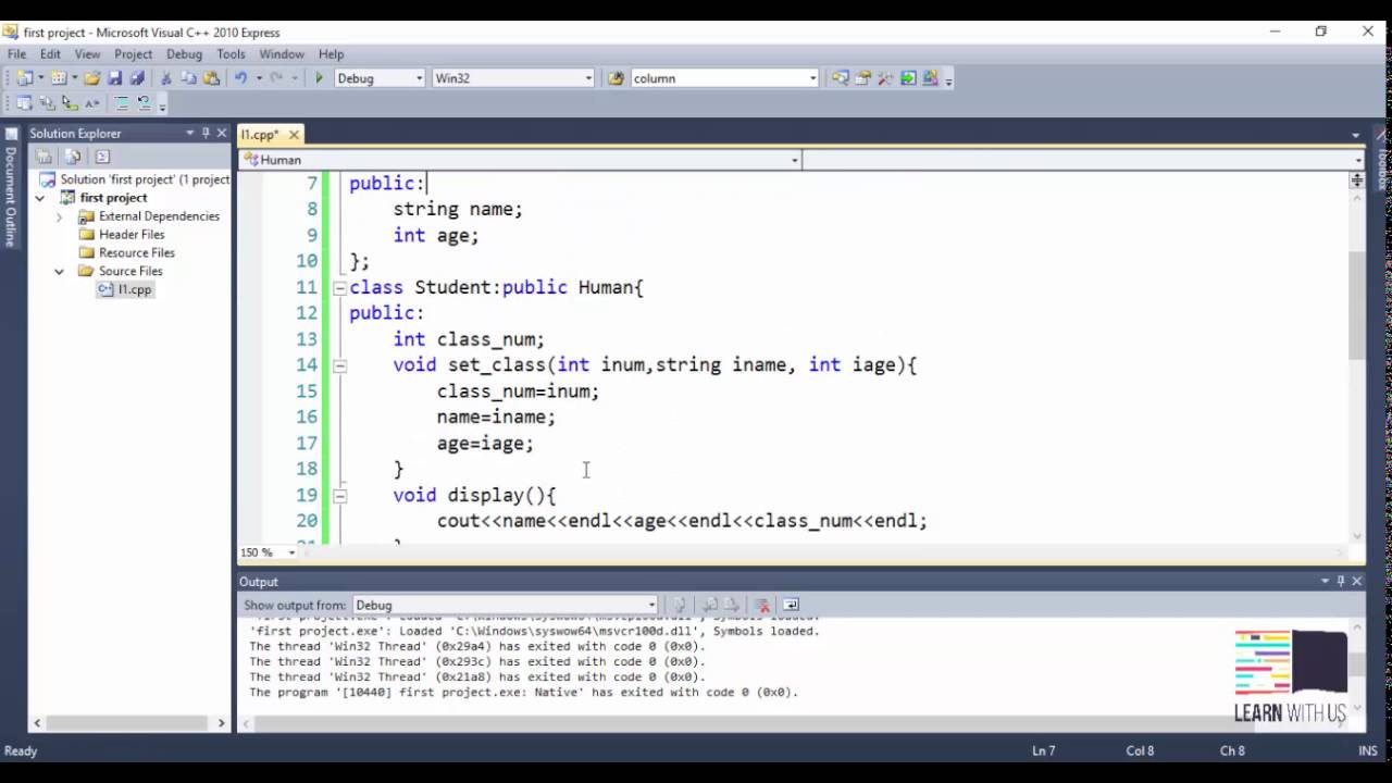 C++ For Beginners - #42 - Protected Access Modifier in Classes - YouTube