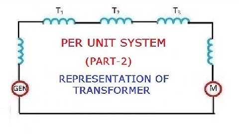 PER UNIT SYSTEM (PART-2)(REPRESENTATION OF TRANSFORMER) GATE/IES/ISRO/BARC