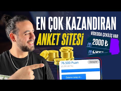 BUNU İZLEYENLERE 2000TL VERİYORUM! - ANKET DOLDUR PARA KAZAN! - (İnternetten Para Kazanma 2023)