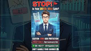 Is Your Digital Gold Safe? 🚨 (Auditor's Warning) #shorts #financereview #finance #digitalgold #gold