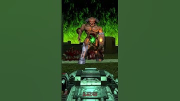 Crypts End with a Double Cyberdemon Showdown in STEELPACK: DOOM 64 Mod. #doom64 #shorts #steelpack