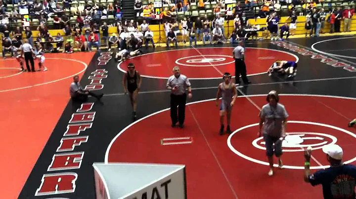 2012 MO State Folkstyle Trnmnt (Rd 2) Israel Esteb...