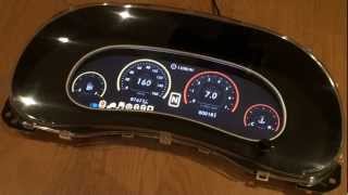 Digital instrument cluster for Jeep Wrangler — Librow — Digital LCD  dashboards for cars and boats
