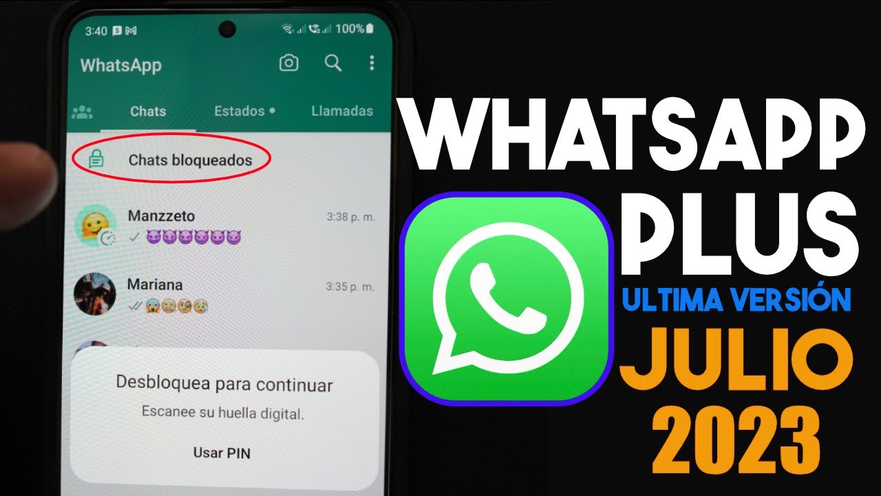 Como Descargar WhatsApp Plus para Android 2024 - Manzzeto