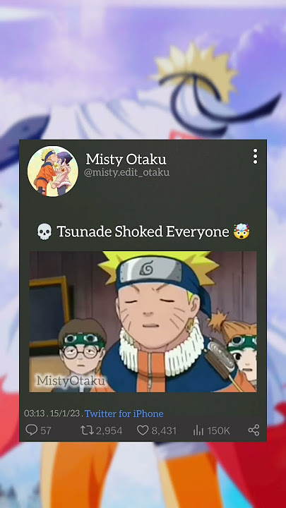 Tsunade Shoked Everyone🤯💀 #subscribe #shorts #naruto #tsunade #shoked #anime #amv #konohamaru