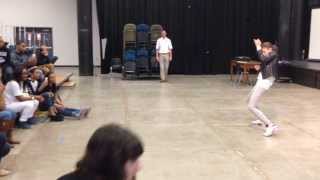 Zendaya Coleman Teaches "Replay" Dance Moves to High School Students