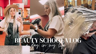 A DAY IN THE LIFE OF A COSMETOLOGY STUDENT| EMPIRE BEAUTY SCHOOL