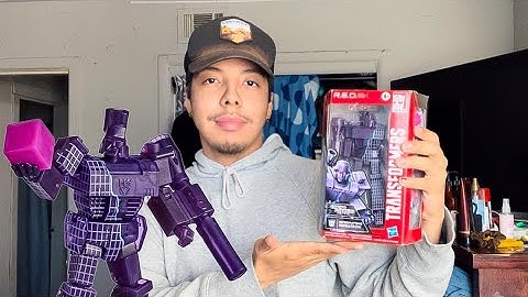 Transformers R.E.D. Reformatting Megatron Figure Review