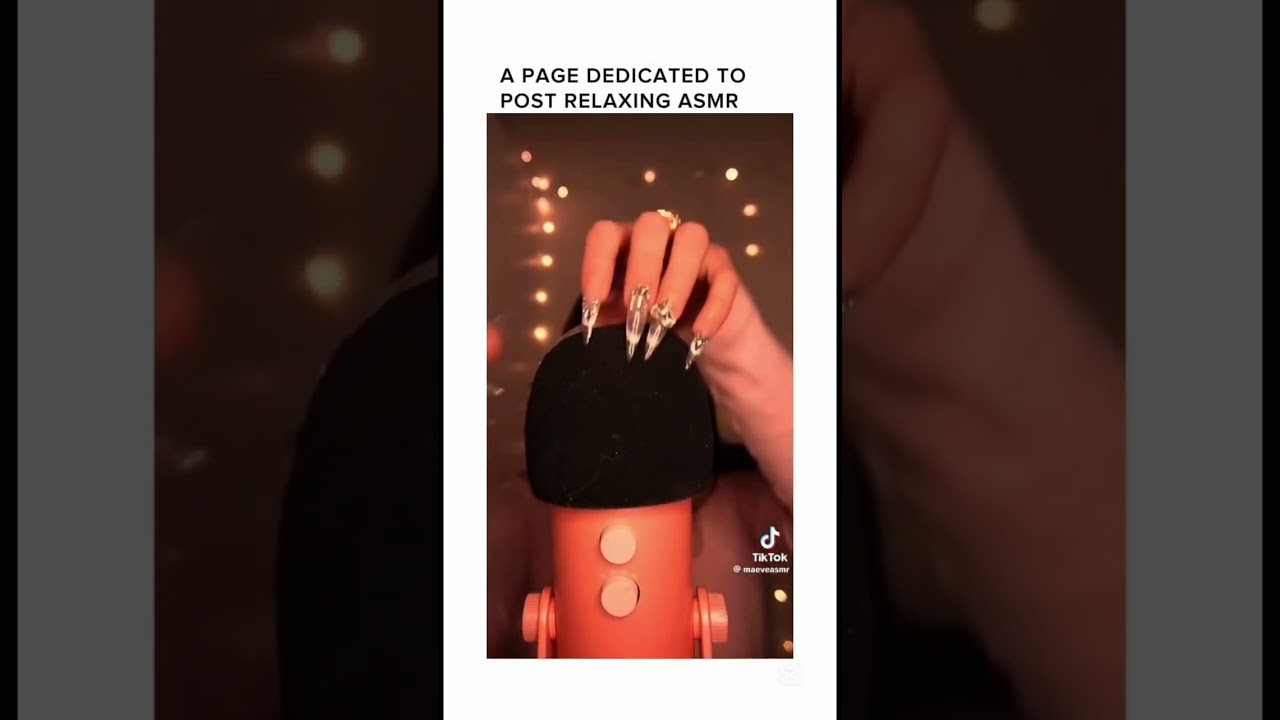 TT: MaeveASMR #asmrforsleep