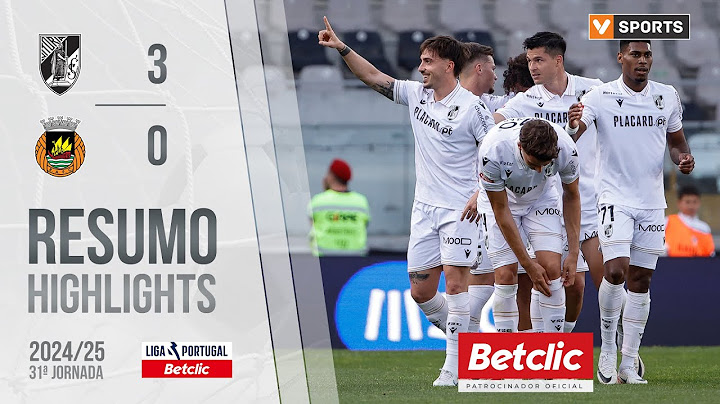 Resumo: Vitória SC 3-0 Rio Ave (Liga 24/25 #31)