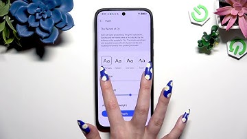 OPPO Find X8 – How to Change Font Size