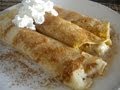 Crepes Banana Filling -  (Easy)(Fast)