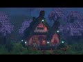 [Minecraft] How to Build a Cherry Blossom Halloween House / Tutorial