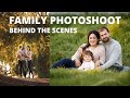 Fall Family Photoshoot Behind the Scenes, Outdoor Natural Light, Canon EOS R5 + RF 70-200mm 2.8L