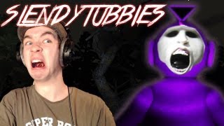 Slendytubbies | LOUDEST SCREAMS EVER | Indie Horror Game | Commentary/Face cam reaction screenshot 4